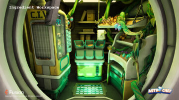 The pantry; where the player gets ingredients for their dishes