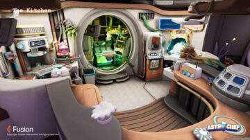 The kitchen; the play space in which the player resides the full game